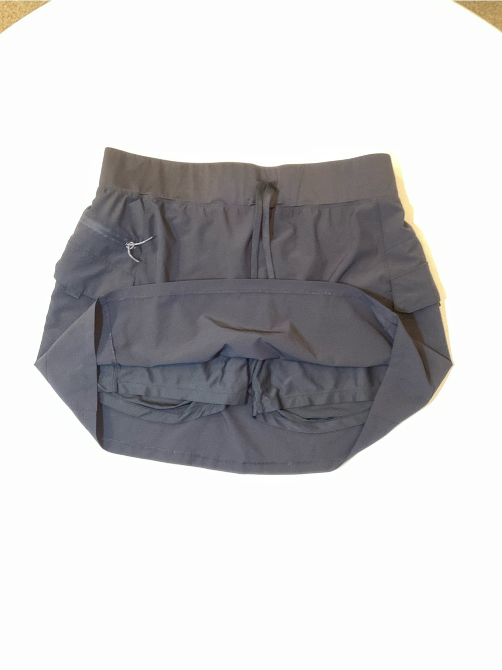 Black Athletic Drawstring Sort - Picture 3 of 6